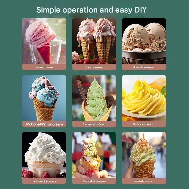 Maquina De Helados Casera Automatica