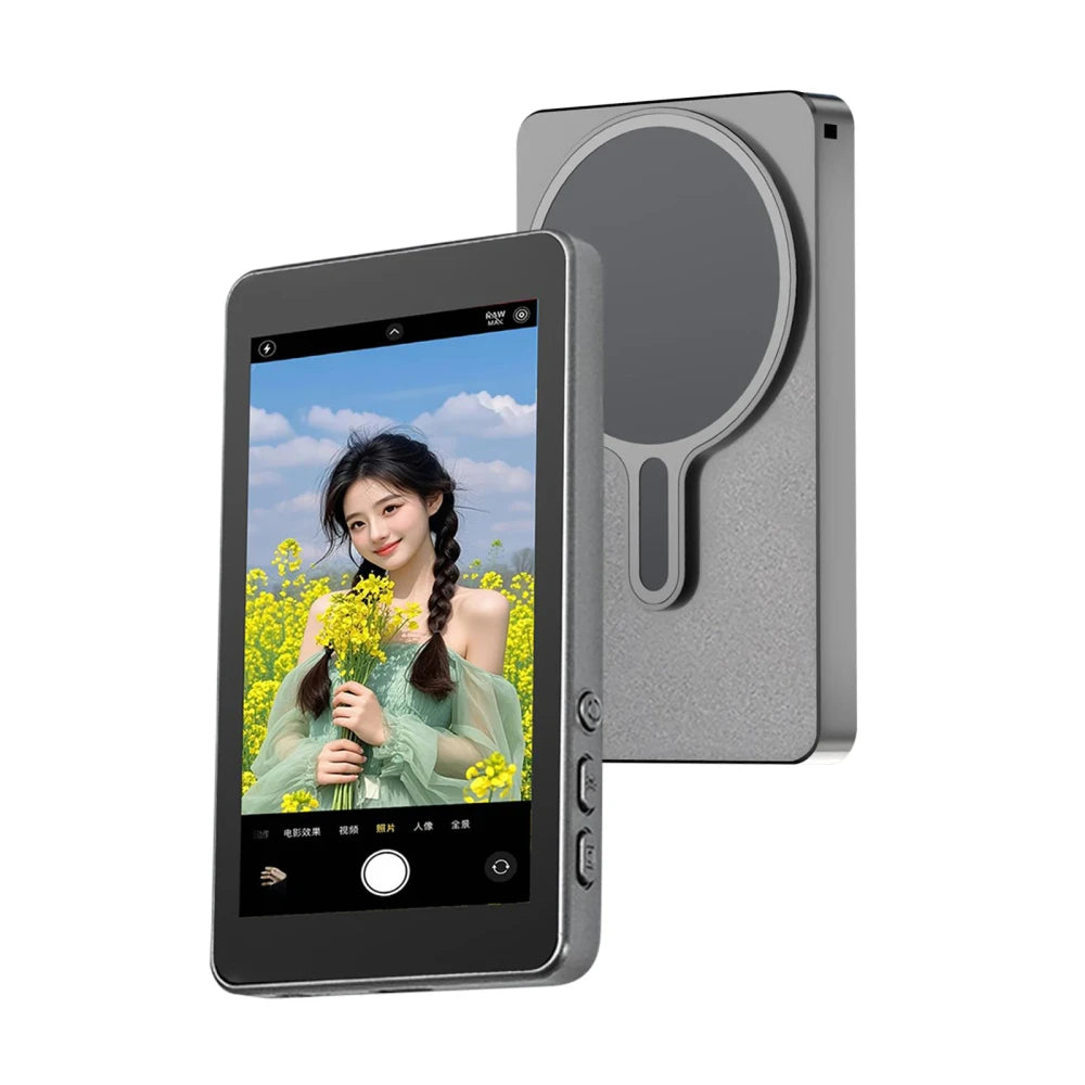 Monitor Magnetico para Vlogs con Camara Trasera