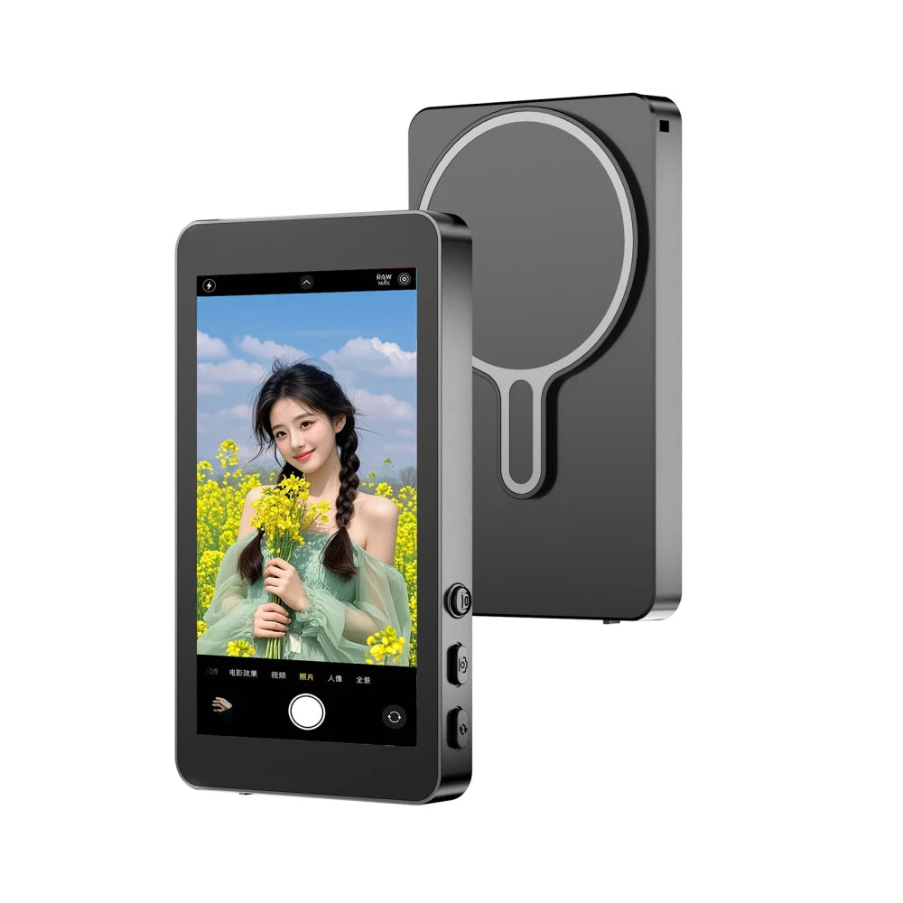 Monitor Magnetico para Vlogs con Camara Trasera